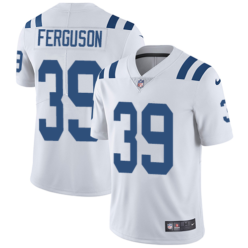 Indianapolis Colts 39 Limited Josh Ferguson White Nike NFL Road Youth Vapor Untouchable jerseys
